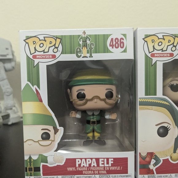 Elf Funko Pop Set - Papa Elf, Jovie, Buddy - Picture 2 of 5
